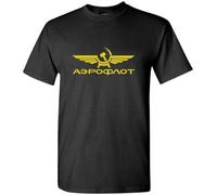 AZKvvKL Aeroflot Retro Funny Russian Airline Mens Graphic T-Tshirts Camisetas y Tops(X-Large)