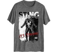 AZKvvKL AEW Sting Mens and Womens Short Sleeve T-Tshirts Camisetas y Tops(Small)