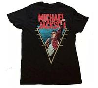AZKvvKL CHAOJI Men's Michael Jackson T Tshirts Camisetas y Tops Performance Bad ing R Leather Jacket(X-Large)