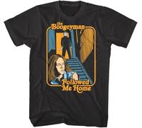 AZKvvKL Halloween Boogeyman Followed Me Home Men's T Tshirts Camisetas y Tops Storybook Horror Movie Myers(XX-Large)