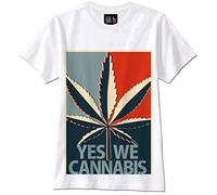 AZKvvKL T-Tshirts Camisetas y Tops Weed Ganja Stoner Kiffer Dope Hope(Medium)