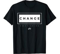 AZKvvKL Why I Grind - Change - Inspirational Motivational Powerful T-Tshirts Camisetas y Tops Black(Medium)