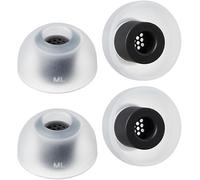 AZLA SednaEarfit MAX para Galaxy Buds 2 Pro Phantom Black / 2 pares (ML), puntas de auriculares para auriculares inalámbricos, puntas de repuesto con cancelación de ruido, almohadillas certificadas