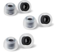 AZLA SednaEarfit MAX para Galaxy Buds 2 Pro Phantom Black (SS/S/MS), puntas de auriculares para auriculares inalámbricos, puntas de repuesto para auriculares con cancelación de ruido, almohadillas