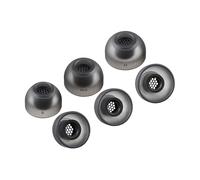 AZLA SednaEarfit MAX TWS 6 - Tapones de repuesto para auriculares inalámbricos - Tapones de silicona para reducir el ruido - Cabezales compatibles con Sony, Samsung, Sennheiser y Devialet (Dark Gray,