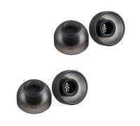 AZLA SednaEarfit MAX TWS 6 - Tapones de repuesto para auriculares inalámbricos - Tapones de silicona para reducir el ruido - Cabezales compatibles con Sony, Samsung, Sennheiser y Devialet (Dark Gray,