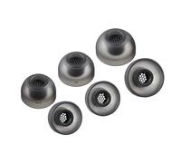 AZLA SednaEarfit MAX TWS 6 - Tapones de repuesto para auriculares inalámbricos - Tapones de silicona para reducir el ruido - Cabezales compatibles con Sony, Samsung, Sennheiser y Devialet (Dark Gray,