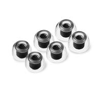 AZLA SednaEarfit XELASTEC 2 (S/M/L) - Puntas de auriculares con cancelación de ruido compatibles con Sony, Samsung, Beats, JLab, Skullcandy, Sennheiser