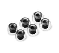 AZLA SednaEarfit XELASTEC 2 (SS/S/MS) - Puntas de auriculares inalámbricos - Puntas de repuesto para auriculares con cancelación de ruido - Almohadillas compatibles con Sony, Samsung, Beats, JLab,