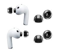 AZLA SednaEarfit XELASTEC II - Tapones para los oídos AirPods Pro 3 - Tapones para los oídos de TPE de una sola pieza con ajuste automático, mayor comodidad y aislamiento de ruido, silicona premium, 2