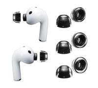 AZLA SednaEarfit XELASTEC II - Tapones para los oídos AirPods Pro 3 - Tapones para los oídos de TPE de una sola pieza con ajuste automático, mayor comodidad y aislamiento del ruido, silicona de