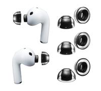 AZLA SednaEarfit XELASTEC II - Tapones para los oídos AirPods Pro 3 - Tapones para los oídos de una pieza de TPE con ajuste automático, mayor comodidad y aislamiento de ruido, silicona premium, 3