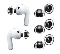 AZLA SednaEarfit XELASTEC II - Tapones para los oídos AirPods Pro 3 - Tapones para los oídos de una pieza de TPE con ajuste automático, mayor comodidad y aislamiento de ruido, silicona de alta calidad