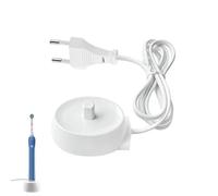 Azlanway - Cargador de cepillo de dientes eléctrico para Braun Oral-B modelo 3757 Pro 3/Pro 2 3000/8900 Smart 4500/5000N/iO3 600/1000 viaje cable de alimentación de repuesto de inducción impermeable