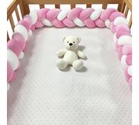AZMAHT Almohada Decorativa Cojines Tejidos Transpirables y Limpios Cojín Protección contra Caídas Protección Cama Trenza Alfombra Anticolisión para Cama,R17,350CM