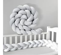 AZMAHT Cojín Protección contra Caídas Protección Cama Trenza Alfombra Anticolisión para Cama Trenza Almohada de Serpiente de Nudo para Decoración De Habitaciones,R19,150CM