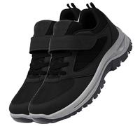 AZMAHT Zapatillas ortopedicas Mujer Zapatos Ancho Especial para Pies Delicados Zapatillas Pie Ancho Hombre Zapatillas Ancho Especial Mujer Zapatos para Caminar apatos OrtopéDicos,Women Black,38/240mm
