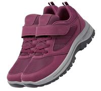 AZMAHT Zapatillas ortopedicas mujer Zapatos Ancho Especial para Pies Delicados Zapatillas Pie Ancho Hombre Zapatillas Ancho Especial Mujer Zapatos para Caminar apatos OrtopéDicos,Women purple,39/245mm