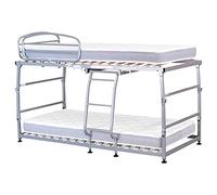 Aznar Pack Litera Plegable Vega Pardo + 2 Colchones visco Vega de Pardo 17 cm Firme Apto para literas - 90x190cm