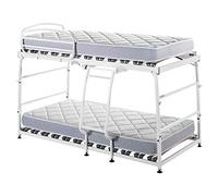 Aznar Pack Litera Plegable Vega Pardo MAX con hidráulicos + 2 Colchones visco Vega de Pardo 17 cm Firme Apto para literas - 90x190cm