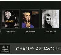 Aznavour,Charles - Coffret 3 CD : Jazznavour - La Bohème - Hier Encore