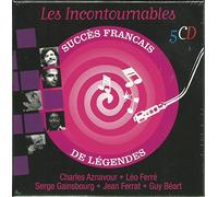 Aznavour Ferré Gainsbourg Ferrat Béart - CHARLES AZNAVOUR - LEO FERRE - SERGE GAINSBOURG - JEAN FERRAT - GUY BEART-LES INCONTOURNABLES - SUCCES Fran ais DE LEGENDES