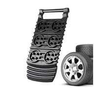 Aznever Alfombras de Tracción para Neumáticos en Barro | Dispositivo Antideslizante para Ruedas de Coche - Mejora Tracción Camionetas SUV Barro Emergencias Conducción Invernal