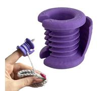 Aznever Anillo para guiar el hilo | Herramienta como dedal separado | Guía de hilo, para mujeres y hombres y aficionados para el hogar sala de manualidades apartamento