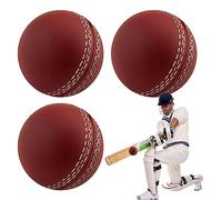Aznever críquet - Pelotas Deportivas críquet,Cricket Club Cosida a Mano, Pelotas Entrenamiento Cricket Deportivo para Jugadores avanzados, Juego jardín