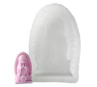 Aznever Molde De Vela De Niña Rezando - Herramientas de Molde de Estatua de Ángel - Formas para Hacer Velas - para derretidos de jabón Yeso Resina Chocolate Arcilla Manualidades DIY
