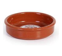 Azofra - Cazuela redonda de barro, diámetro exterior 11.3 cm, diámetro interior 9.7 cm, apta para vitro y horno