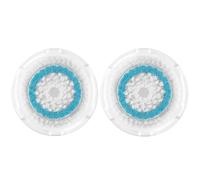 Azonbey Cabezales de repuesto compatibles con Clarisonic Mia 1, Mia 2, Mia fit, Alpha fit y Alpha Cabezales de cepillo de limpieza facial (azul, paquete de 2)