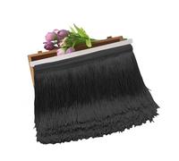 Azonelife 10M de Ribete de Flecos, Flecos de Encaje para Vestido Latino