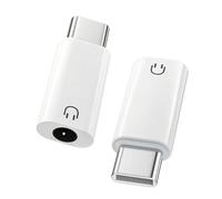 Azonelife Adaptador USB C a Jack 3.5 mm, Adaptador Auriculares Tipo C Cascos Audio Aux de Chip DAC Dongle de Conector Auxiliar para 16/15 Pro MAX Plus, S24 S23 S22, Air/Pro, etc C Equipo