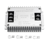 AZOOB Buck - Convertidor reductor de voltaje de 24 V, 36 V, 48 V a 5 V, 12 V, 10 A, 20 A, 30 A, CC, 12 V a 5 V a 5 voltios, tipo regulador de voltaje para coches y barcos (12 V, 24 V a 5 V, 20 A)