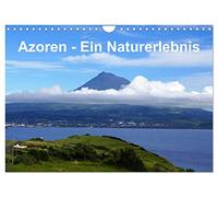 Azoren - Ein Naturerlebnis (Wandkalender 2026 DIN A4 quer), CALVENDO Monatskalender: Wanderer und Naturliebhaber sind begeistert von der Schönheit der Natur auf den Azoren.