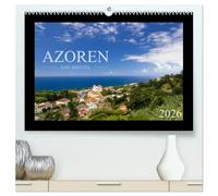 Azoren - São Miguel (hochwertiger Premium Wandkalender 2026 DIN A2 quer), Kunstdruck in Hochglanz: Die Azoren - eine wunderschöne Inselgruppe inmitten ... São Miguel von seiner schönsten Seite.