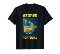 Azores Portugal Islas Volcánicas Viajes de Verano Camiseta
