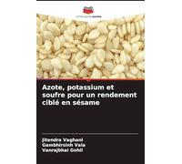 Azote, potassium et soufre pour un rendement ciblé en sésame