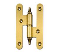 Azpiri Pernio Carpinteria Canto Redondo Con Remate Derecha Azpiri 100X58Mm 365-100-Dcha Laton