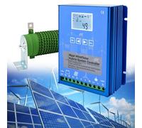 AZQOHMIS Controlador de Carga Solar MPPT de 12 V, 24 V y 48 V para Sistemas híbridos eólicos y solares, 14000 W con Carga de Descarga, gestión eficiente de energía renovable.