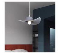 AZQOHMIS Lámparas Colgantes Modernas para escaleras, iluminación Interior, lámpara de Techo, lámpara Colgante, lámparas de araña LED para Sala de Estar y Cocina (Gris, 60 cm de diámetro).