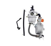 AZSHIW Carburador dual compatible con kit de conversión LPG NG compatible generador 2KW 2.8KW GX160 168F GX200 170F 212 4000