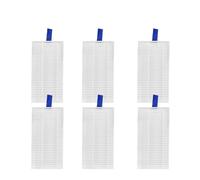 AZSHIW Cepillo Lateral, Filtro HEPA, mopa, paño Lavable, Compatible con Xiaomi Robot Aspirador E5/C108, Piezas de Repuesto for aspiradora(6 HEPA)