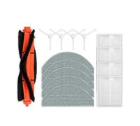 AZSHIW Compatible con aspiradora Xiaomi S20 E12 E10 B112 Robot Aspirador Cepillo Principal Cepillo Lateral mopa paño Filtro HEPA repuestos(14PCS)
