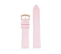 AZSHIW Compatible con Cartier Santos Dumont W2SA0011 WSSA0022 Correa de reloj Fluororubber Interfaz desmontaje rápido Deportes(Pink-rose,15.5mm)
