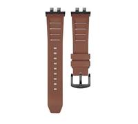 AZSHIW Compatible con Casio GMW-B5000 GM-B2100 GMB2100 GMC-B2100 MRG-B2100D correa de reloj pulsera repuesto enlace goma(Brown BK link)