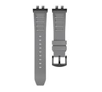 AZSHIW Compatible con Casio GMW-B5000 GM-B2100 GMB2100 GMC-B2100 MRG-B2100D correa de reloj pulsera repuesto enlace goma(Grey BK link)
