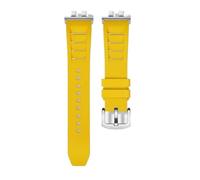 AZSHIW Compatible con Casio GMW-B5000 GM-B2100 GMB2100 GMC-B2100 MRG-B2100D correa de reloj pulsera repuesto enlace goma(Yellow SR link)