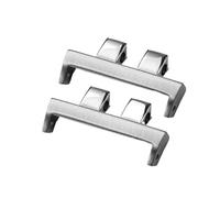 AZSHIW Compatible con Casio GMW-B5000 GM-B2100 GMB2100 GMC-B2100 MRG-B2100D correa de reloj pulsera repuesto enlace goma(Link silver)